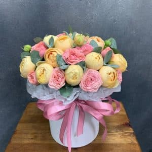 Персиковая коробочка